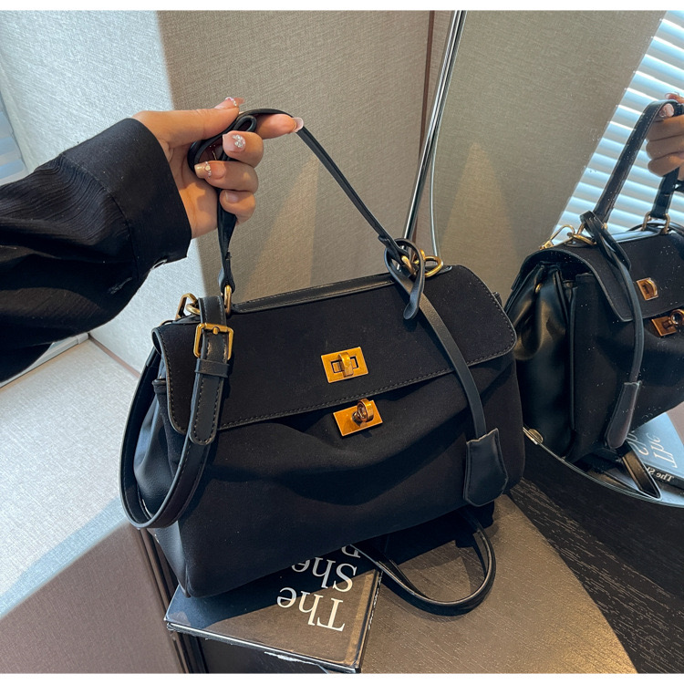 Free Shipping Evening Bags Women's Bag Large Capacity Shoulder High Quality PU Leather Handbags And Purse Female Retro Tote Main Femme