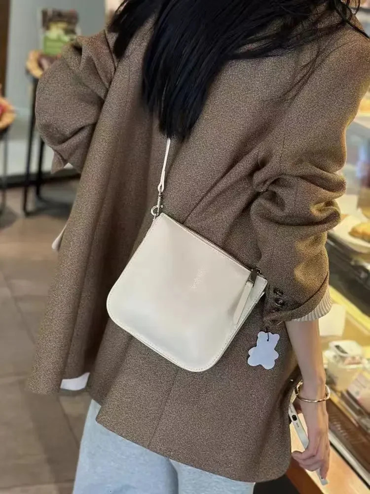 Mobile Bag Ladies PU Leather Womens Crossbody Bucket Shoulder Armpit Purses And Handbags 241021