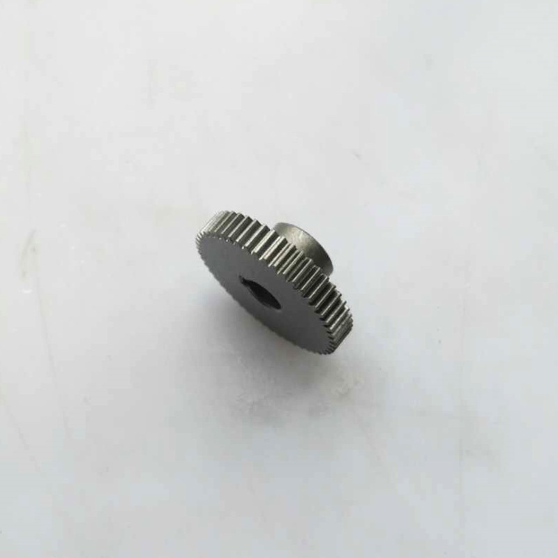 Cylindrical spur gear 0.5 mold 50 teeth inner hole 6 reduction spur gear 1 powder metallurgy iron-based