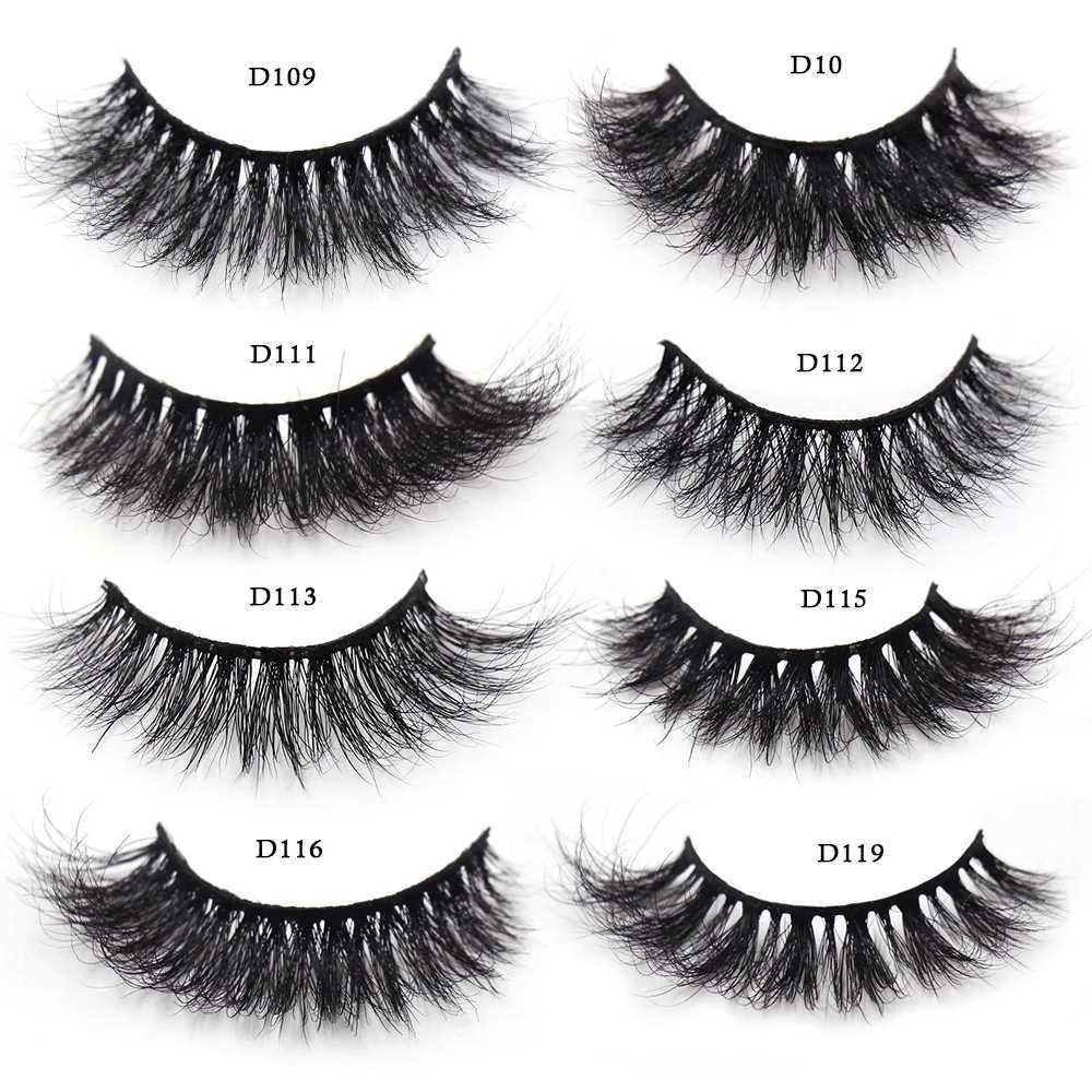 LEHUAMAO eyelash 3D mink eyelash natural handmade volume soft eyelash long eyelash extension real mink eyelash makeup D103W241024