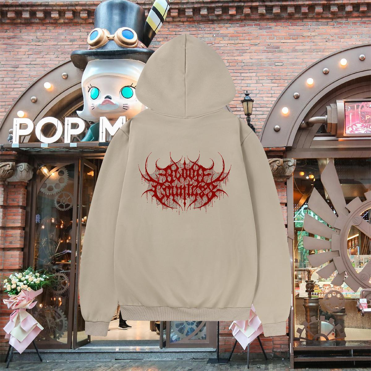 Custom Men Hoodie Hooded Collar Long Sleeves Soft Men's Hooded Sweatshirt Custom Print Oversized Top Hoodie Daily Outfit Thick Fleece