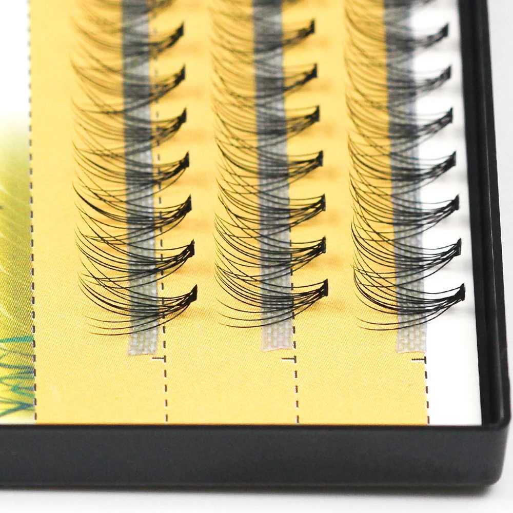 Grading World 10D natural eyelash extension mink black false eyelash curl natural eye shadow personal eyelashW241024
