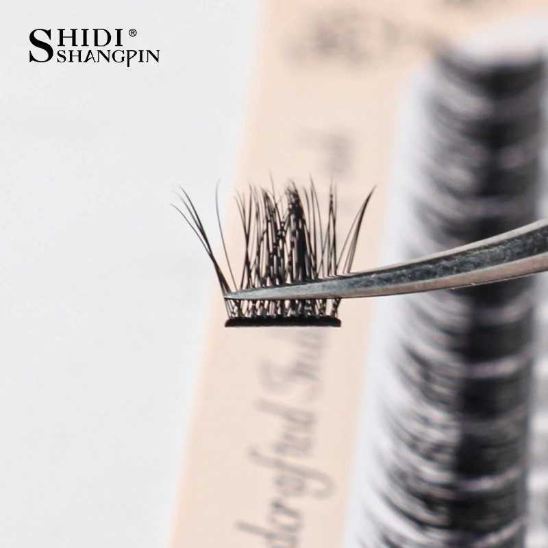 6 rows of 72 clusters of personal false eyelashes 10/12/14mm Wispy fluffy false eyelash makeup tool eyelash extension tool CiliosW241024