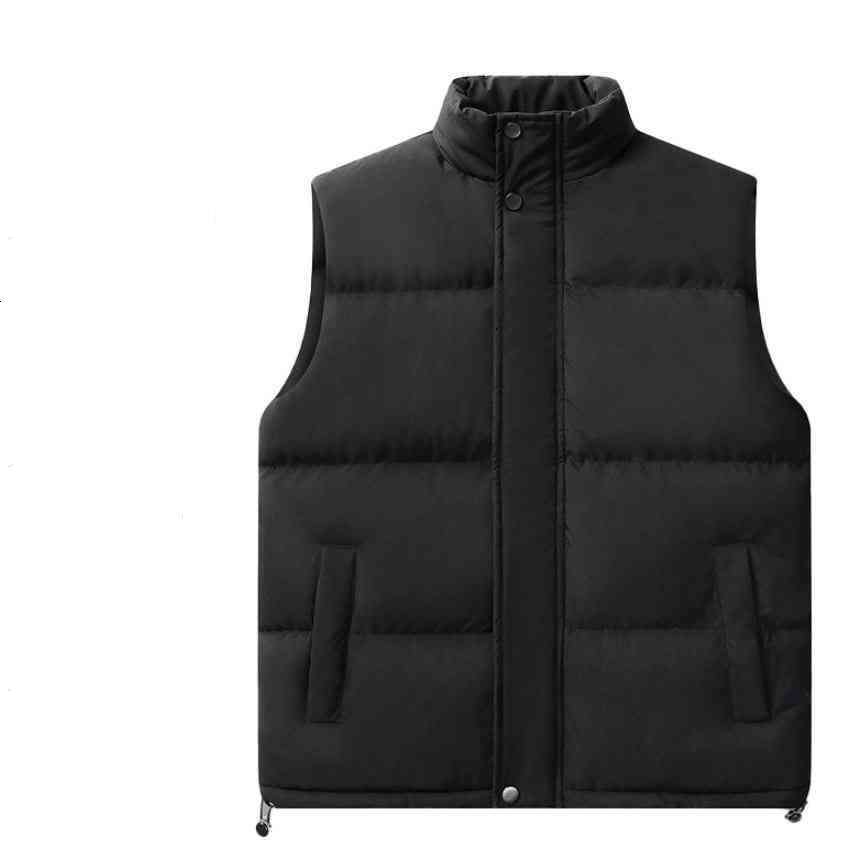 Men's vest designer jacket vest luxury silk cotton women's vest feather filling material jacket gray black and white blue popular couple jac