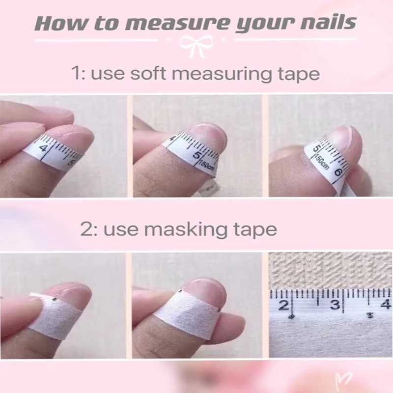 Nude Collection Handmade Fake Nails Simple Coffin Cute Nails 10Pcs High Quality Artifical Falsenails Press On Love Bow DecorXJ241025