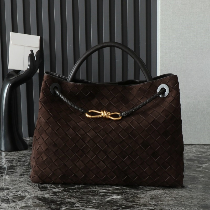 top quality 2025 andiamo tote bag nappa weaving drawstring large Crossbody bags Soft sheepskin Work Shoulder designer 10A buckle Designer intrecciato handbag new