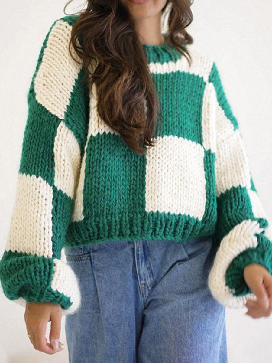 Cozy Oversized Hoodies Stylish Color Block Sweatshirts Casual Loose Fit Pullover Tops for Winter Fashion Trends 241024