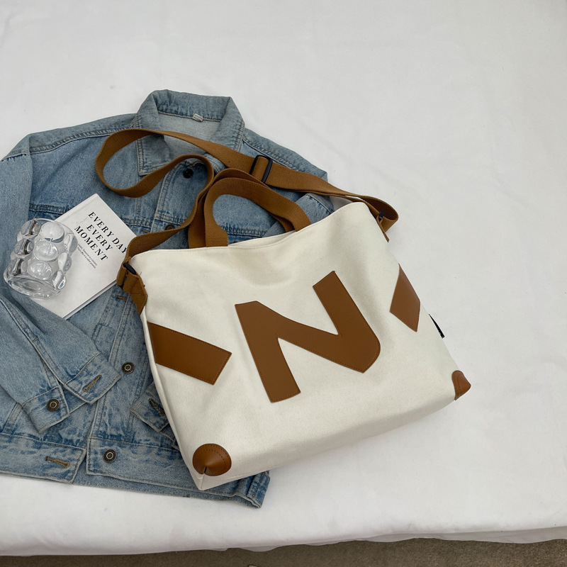 Shoulder Bags Fashion Designer PU Leather Plaid Quilted Padding Women's Bag Casual Cotton Crossbody Bucket Handbag Large Capacity Totes