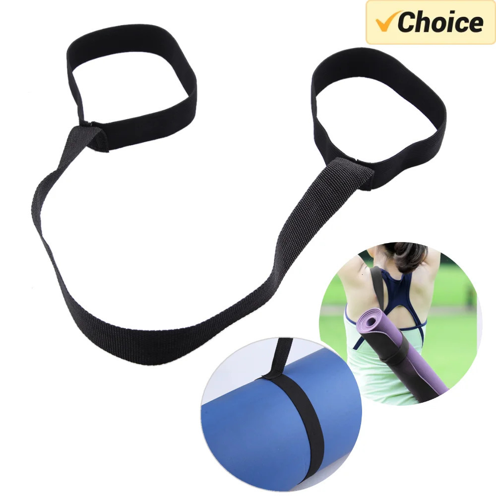 Adjustable Yoga Mat Belts Shoulder Straps Exercise Stretch Fitness Gym Sports Rope 241024