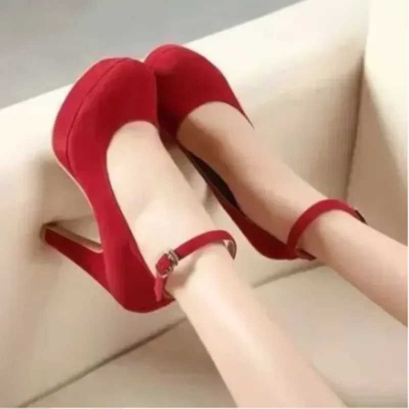 High Quality High Heels Womens Shoes Spring New Thick High Heels Work Shoes Versatile High Heels Black Fi Womens Shoes Zapatos Mujer T241024