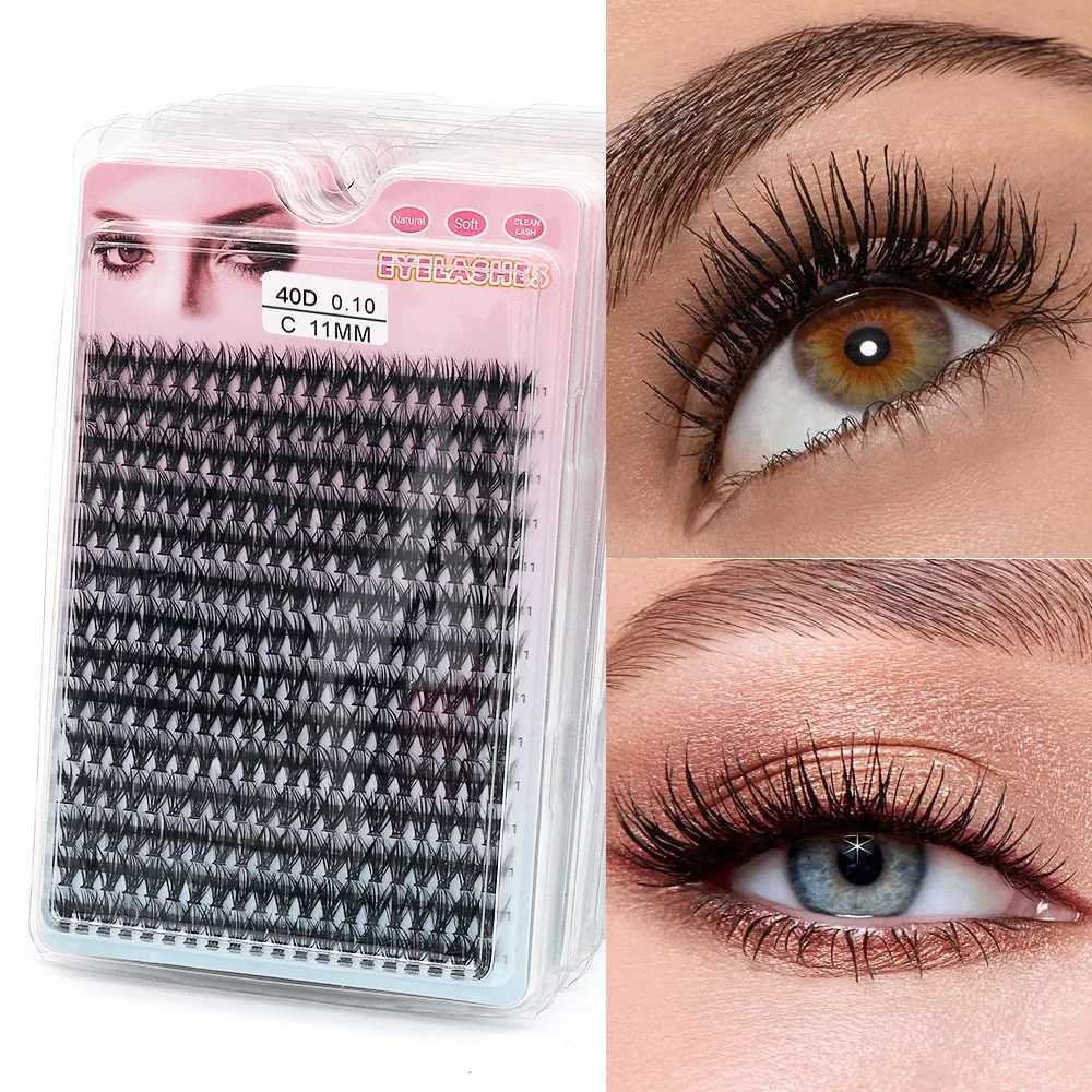 Natural eyelashes wide and dry personal eyelashes D-curls 9-16mm long DIY eyelash extensions fake eyelashes Mega style soft CiliosW241024