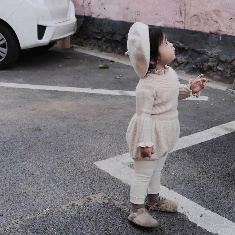 0-6Yrs Baby Boys and Girls Knitted Sweater 2024 New Collection for Preschool and Baby Knitted Soft Spring Long Sleeve Baby Pullup Top W241025