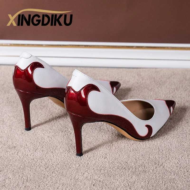 High Quality Summer New Pointed Toe Stiletto Sandals High Heels Womens Shoes Banquet Party Womens Shoes Fi Wedding Shoes 6.5-9cm Pump T241024