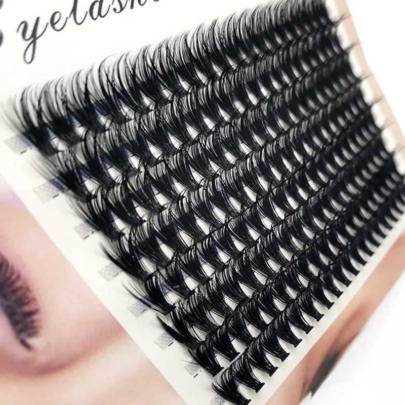 160/100/60Pcs Cluster Professional Make Up Individual Eyelashes Grafting False Eyelashes Lash Extension Individual Eyelash NewW241024
