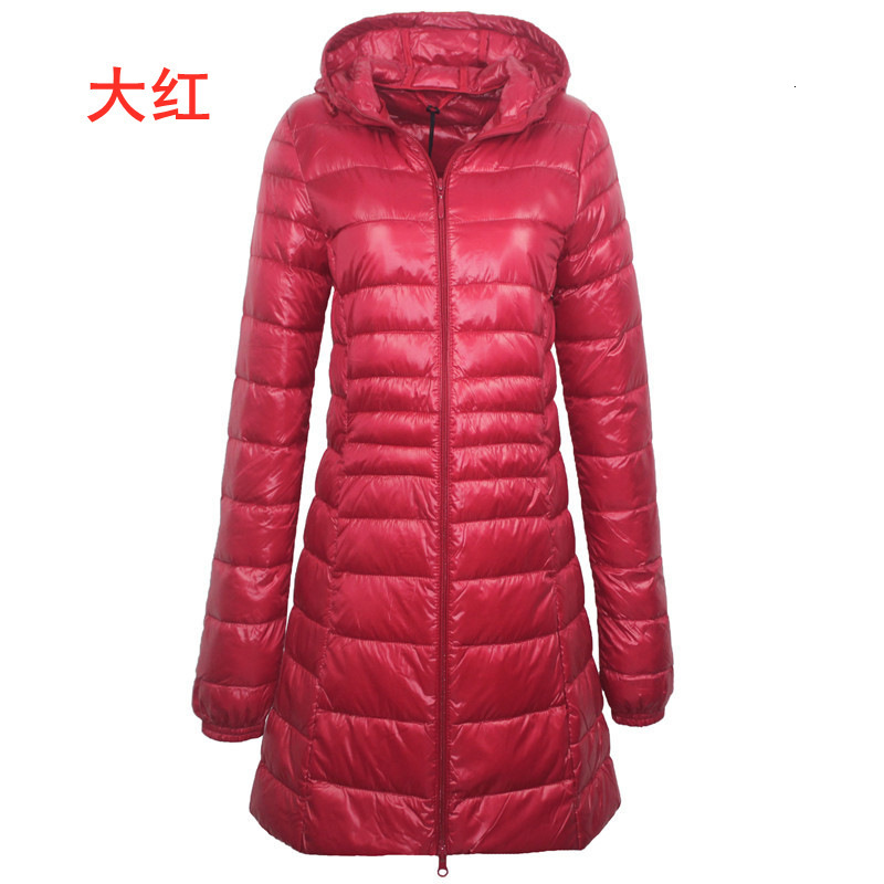 Spring Matte Ultra Light Down Women Long Jacket Soft Warm Windbreaker Duck Down Coat Gray 210819