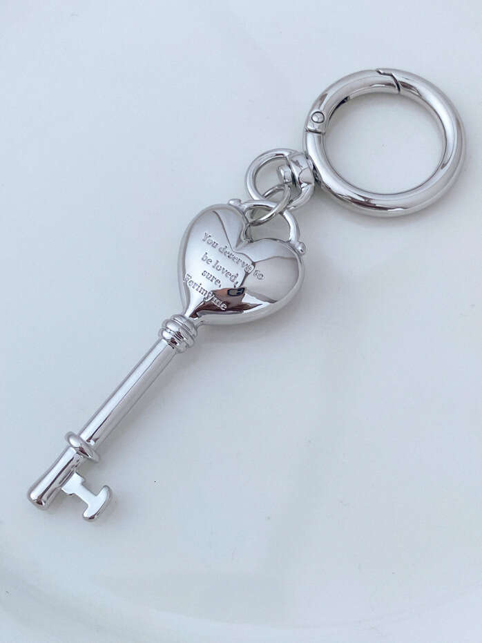 blogger's fashionable love lock keychain bag hanging decoration couple keychain accessories A gift for girl