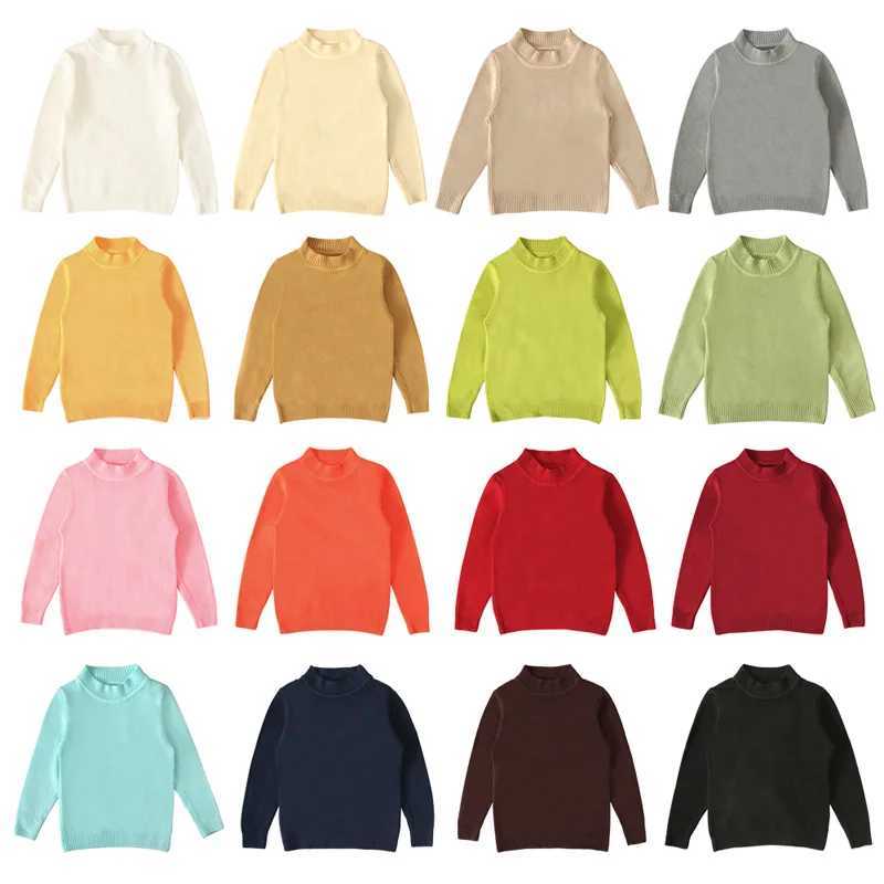 Childrens Winter Sports Shirt Solid Color Baby Girls Boys Sports Shirt Solid Color Sports Shirt W241025