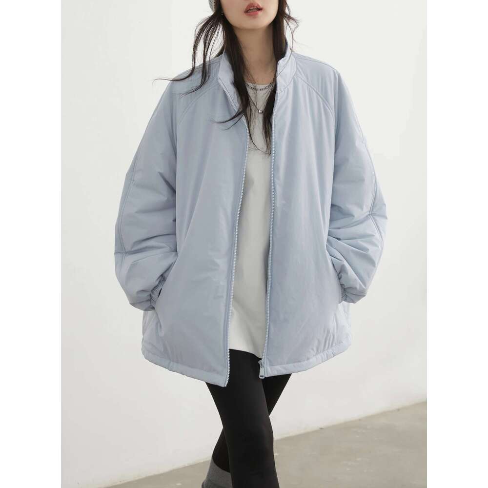 CHIC VEN Women Parkas Casual Loose New Letter Embroidered Jacket Warm Baseball Coat Female Outerwear Sports Autumn Winter 2024