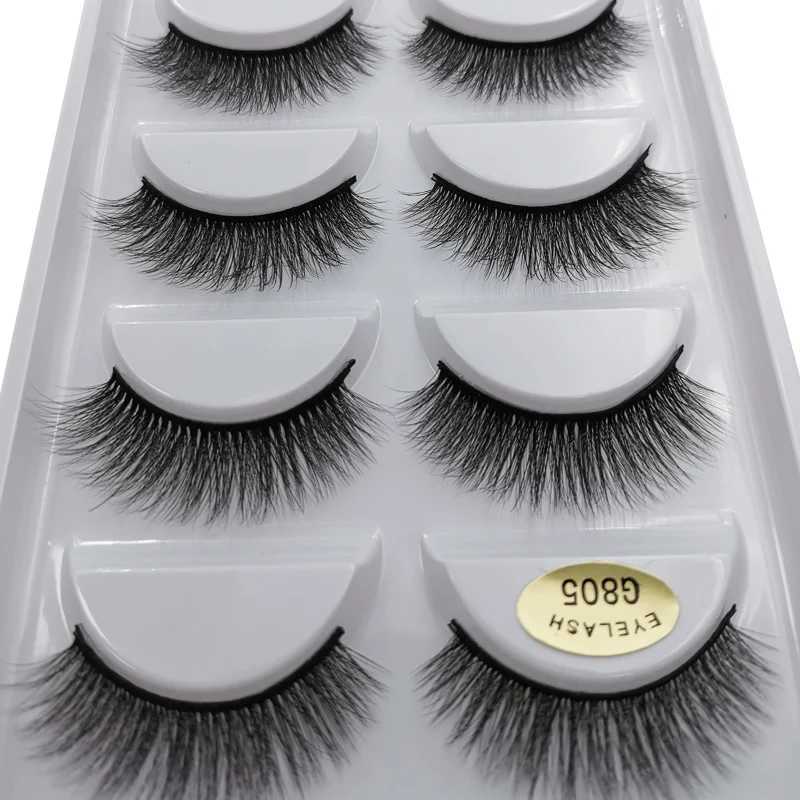 5/3 pairs of eyelash makeup soft and fluffy eyelashes false eyelashes dramatic 3D eyelashes eyelash extension 3D cilia false eyelashesW241024
