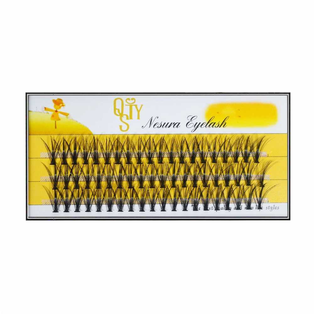 High quality 60 clusters 20D black lining mink fur personal eyelash extension professional false eyelashes artificial soft makeup toolW241024