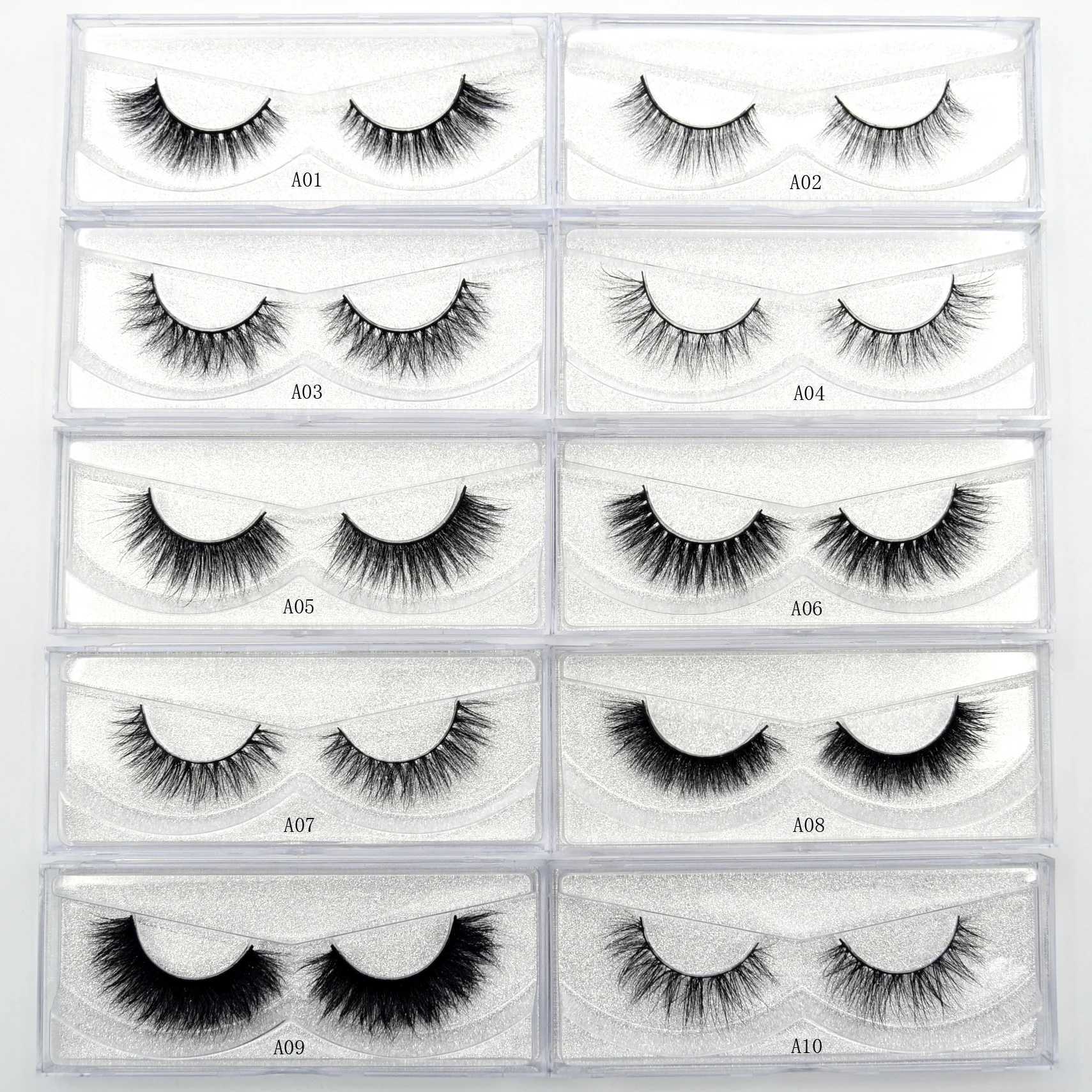 Visofree 3D mink eyelashes are soft natural handmade cruel and free of mink eyelashes. They are lightweight full length Cilios Posticos D23W241024