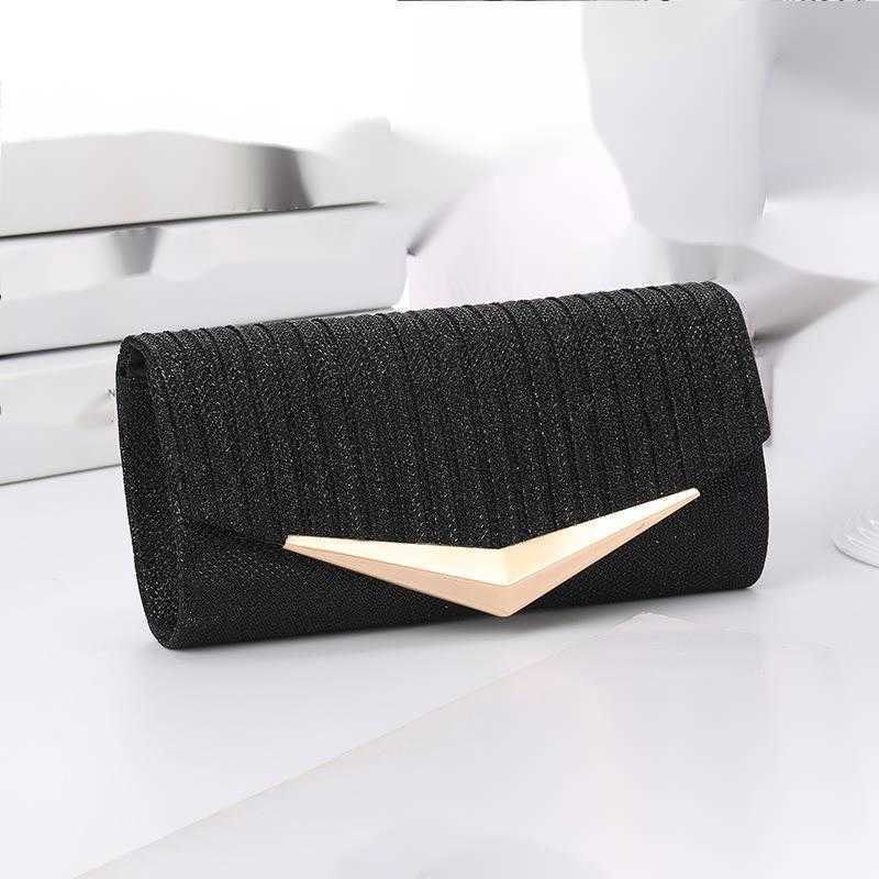 CMM New Womens Dinner Bag Solid Color Flip Wedding Bag Dress Bag Chain Bag Womens Dinner Bag