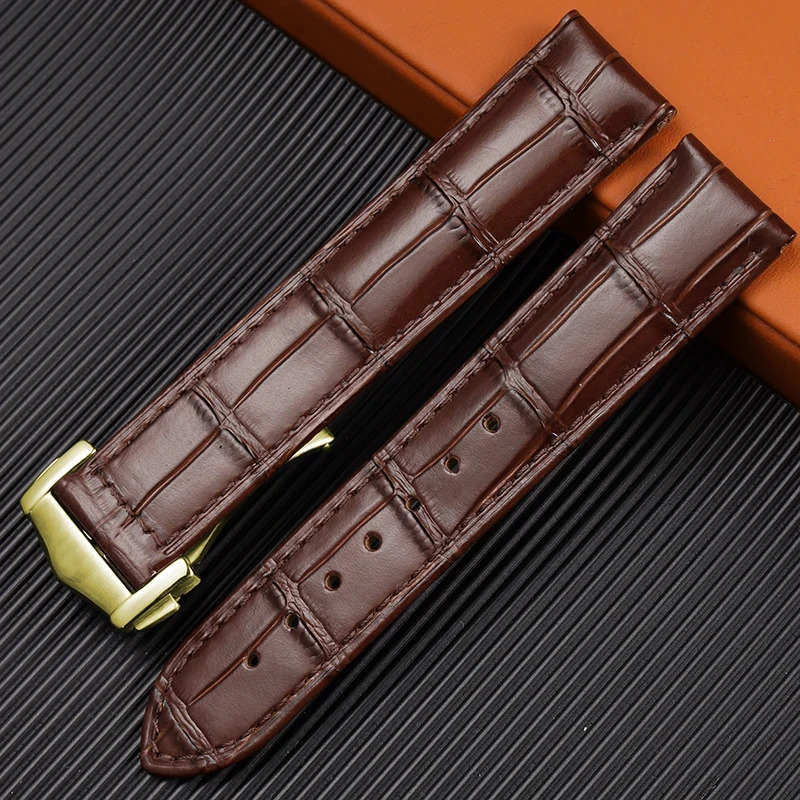 18mm19mm20mm21mm22mm Genuine Leather Watch Strap for Series with Watchband Accessories 241010