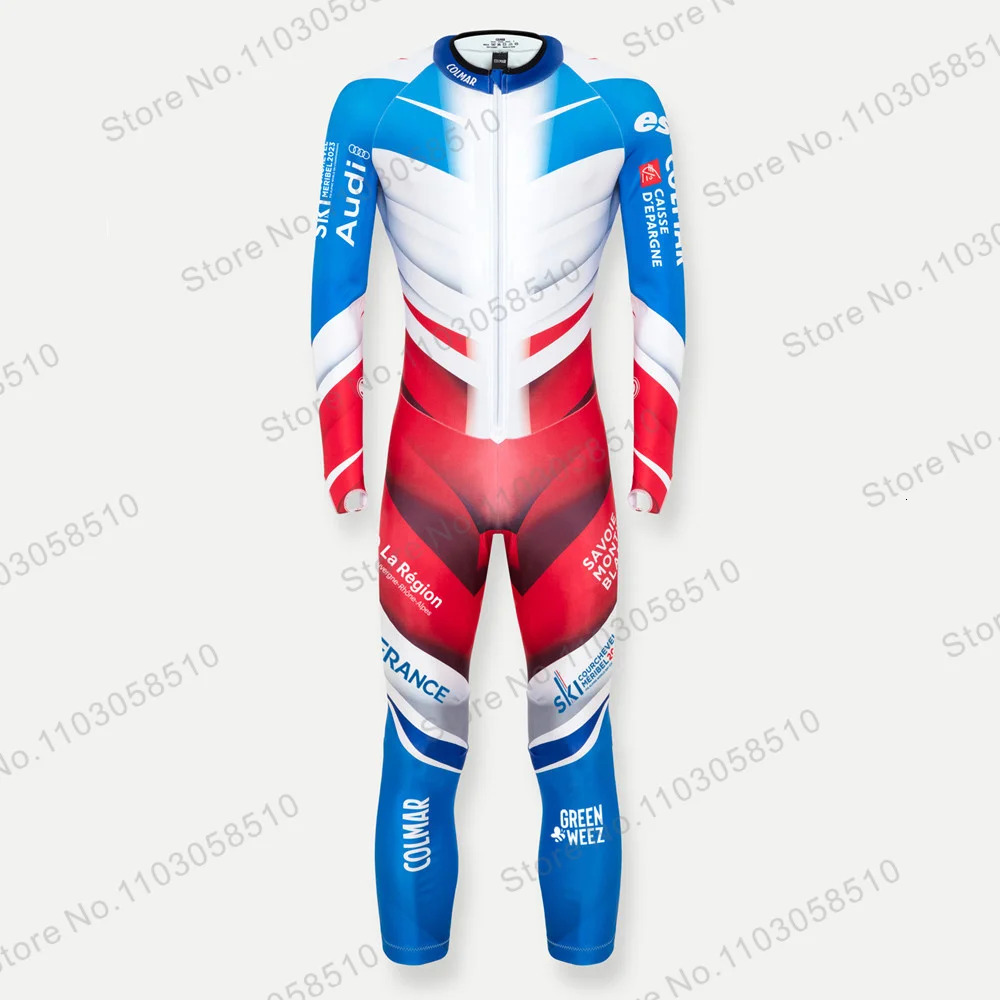 Performance GS MEN Race Suit Winter Flange Jumpsuits One Piece Ski Suits Snowboard Jumpsuit Sport Non-Padded