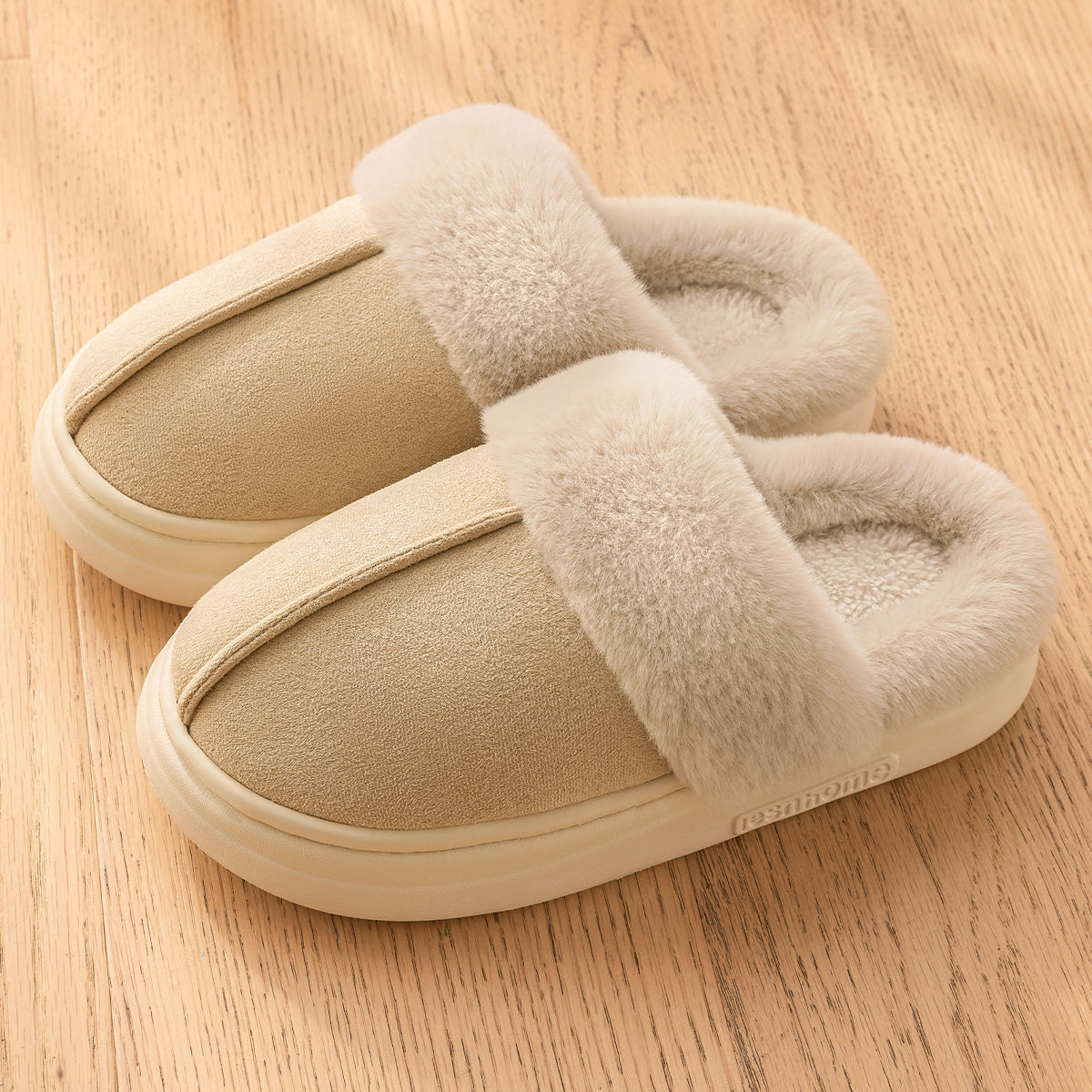new free shipping shoes designer sandals flat sandals for women soft warm brown slides slippers winter rubber non-slip house shoes sliders slide