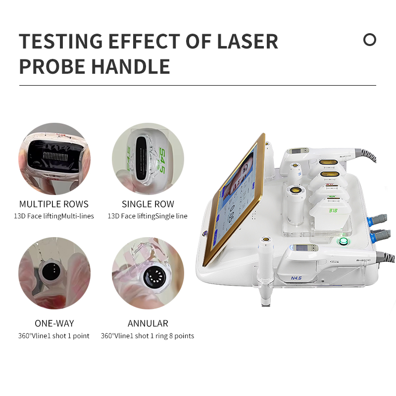 Desktop Ultrasonic Beauty Machine Facial Lifting Wrinkle Removal Pore Shrinking Non-invasive Ultrasound Body Slimming Multifunction Beauty Machine
