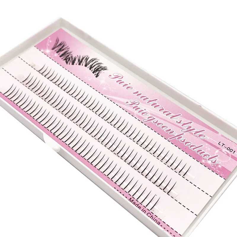 60/120 Clusters Manga Eyelash Professional Makeup Personal Eyelash Lower Eyelash Manga Eyelash Natural Handmade Fake EyelashW241024