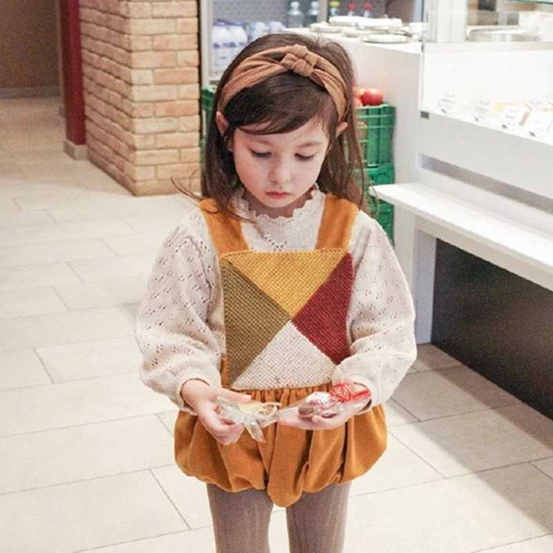 1-6Yrs Womens Knitted Sweater Cotton Long Sleeve Lanhua Baby and Toddler Autumn/Winter Top Hollow Coat Bottom W241025