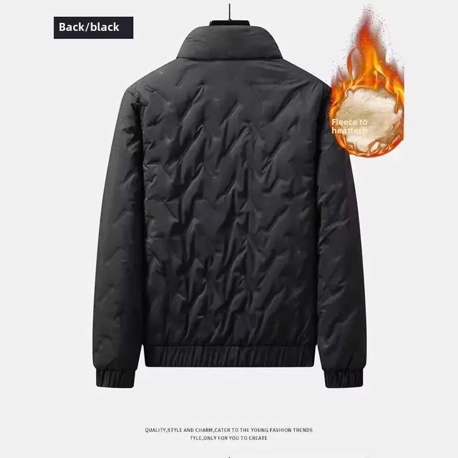 Winter new mens Ramsworth hooded cotton coat jacket long sleeved lined jacket youth thick cotton coat W241024