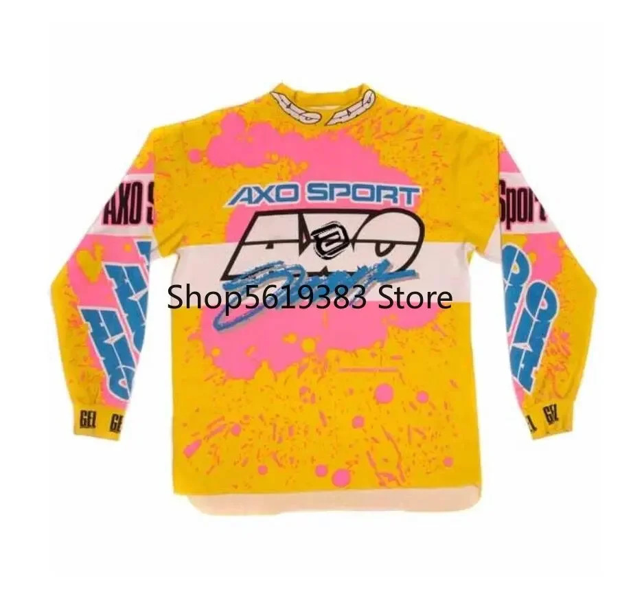 Cross Motorcycle Clothes Mtb Shirt enduro Motocross Jerseys mx DH Off Road Bike downhill Jersey cycling tshirt camisa mtb 241024