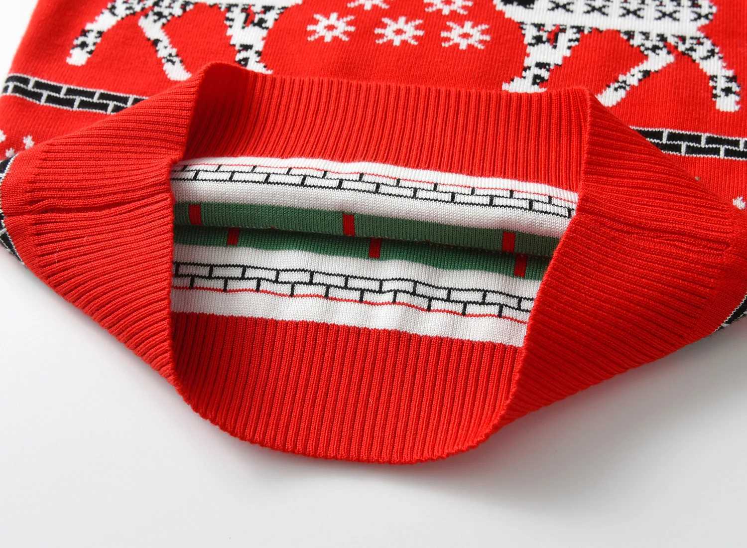 Childrens Christmas sweater girls baby knitting 2024 new autumn/winter boys cartoon elk thread coat 2 3 4 5 6 7 8 years old W241025