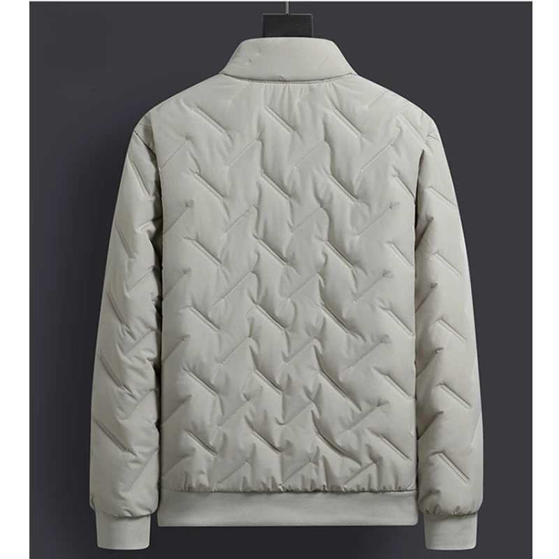 Winter mens wool jacket patch work Kp warm graphene black gold cold proof unisex jacket plush mens apron jacket W241024