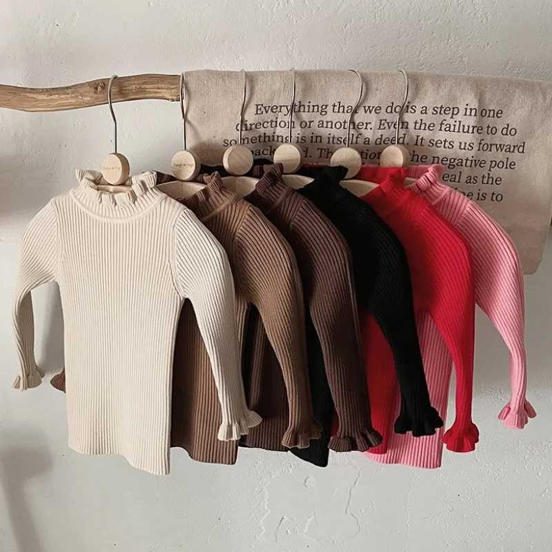 0-6Yrs Baby Boys and Girls Knitted Sweater 2024 New Collection for Preschool and Baby Knitted Soft Spring Long Sleeve Baby Pullup Top W241025