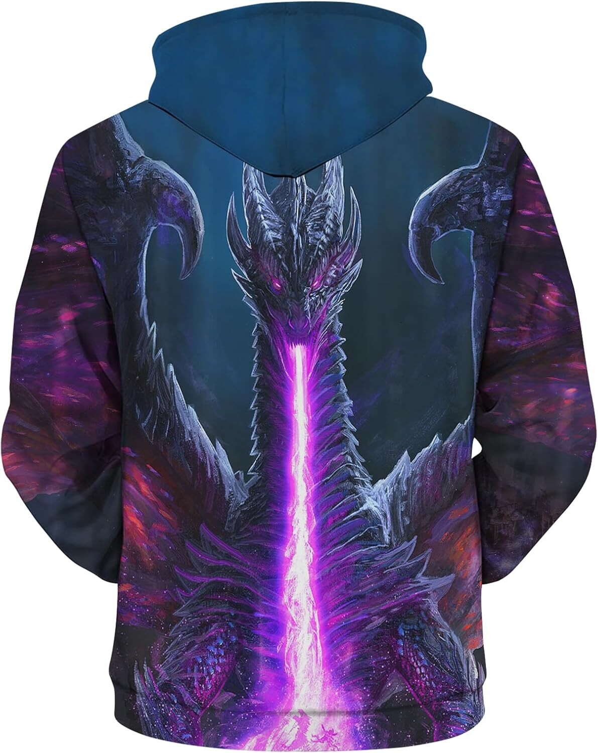 Hoodie for Mens Womens Mens Dragon Hoodie Sweatshirt for Men Boys, Coolall-match for Men, Soft Novelty Hoodies Graphic Hoodies sweatshirt Pullover Lon