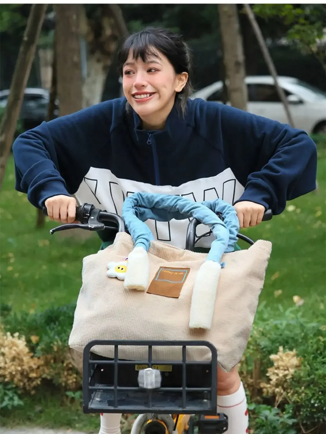 Spring Fashion Women Bag Lovely Korean Shoulder Handbag HighCapacity Tote Corduroy Girls Allmatch 241021