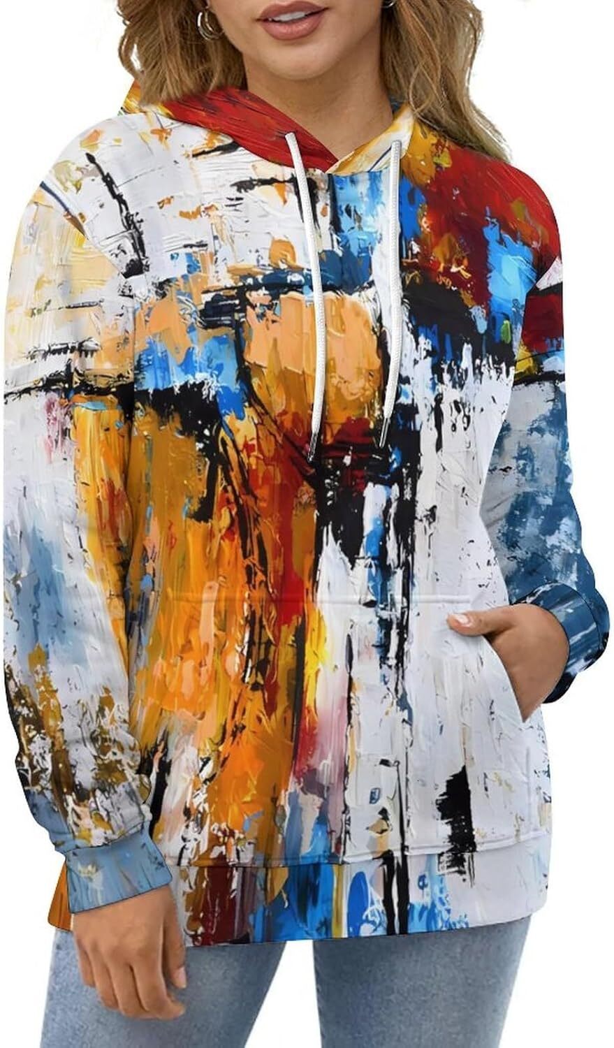 Hoodie for Mens 3D Prints Unisex Graphic Hoodies For Men Realistic Digital Print Pullover Fashionable and Warm