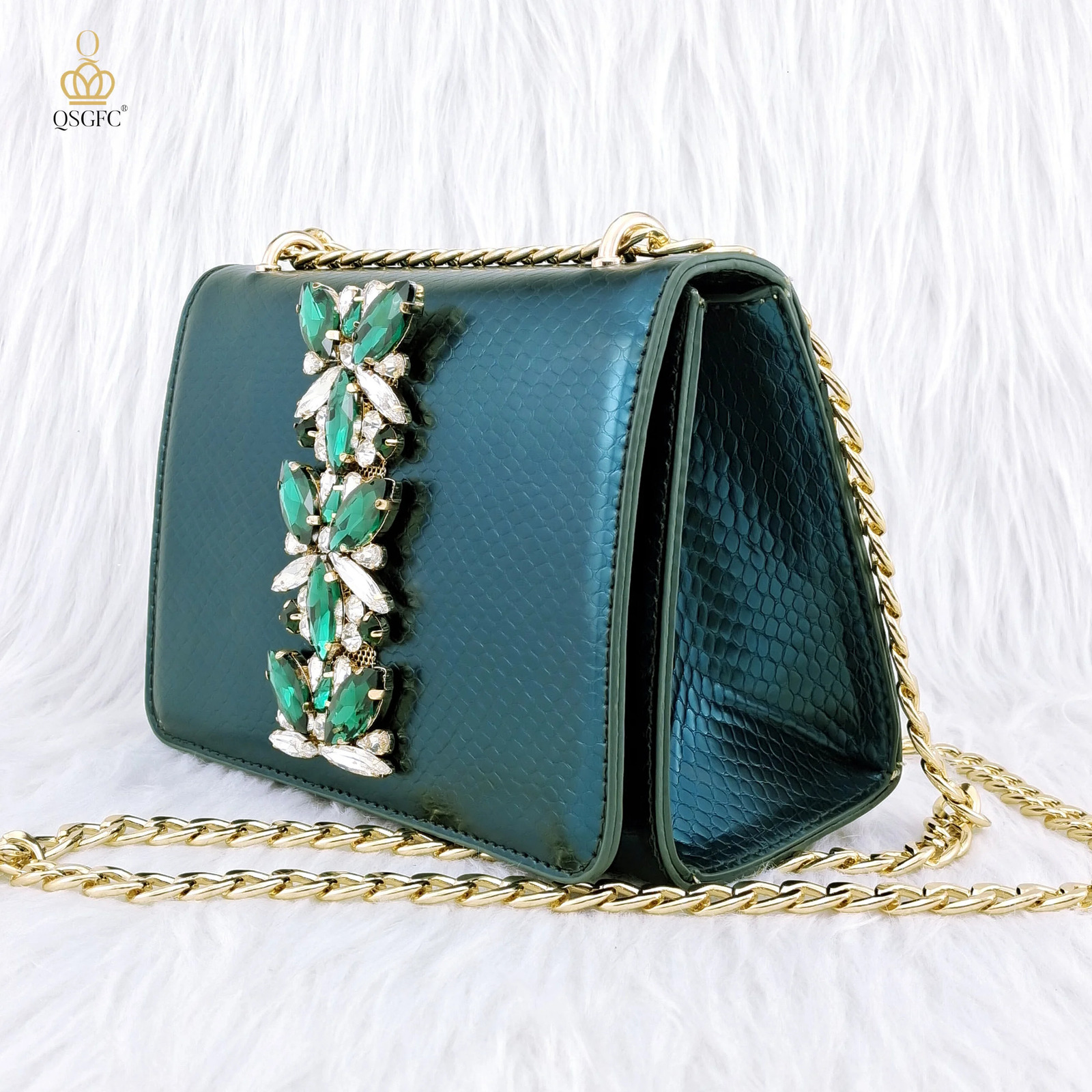 QSGFC Womens Shoes and Bag Are Perfectly MatchedParty Shoes and BagShopping Shoes 241024