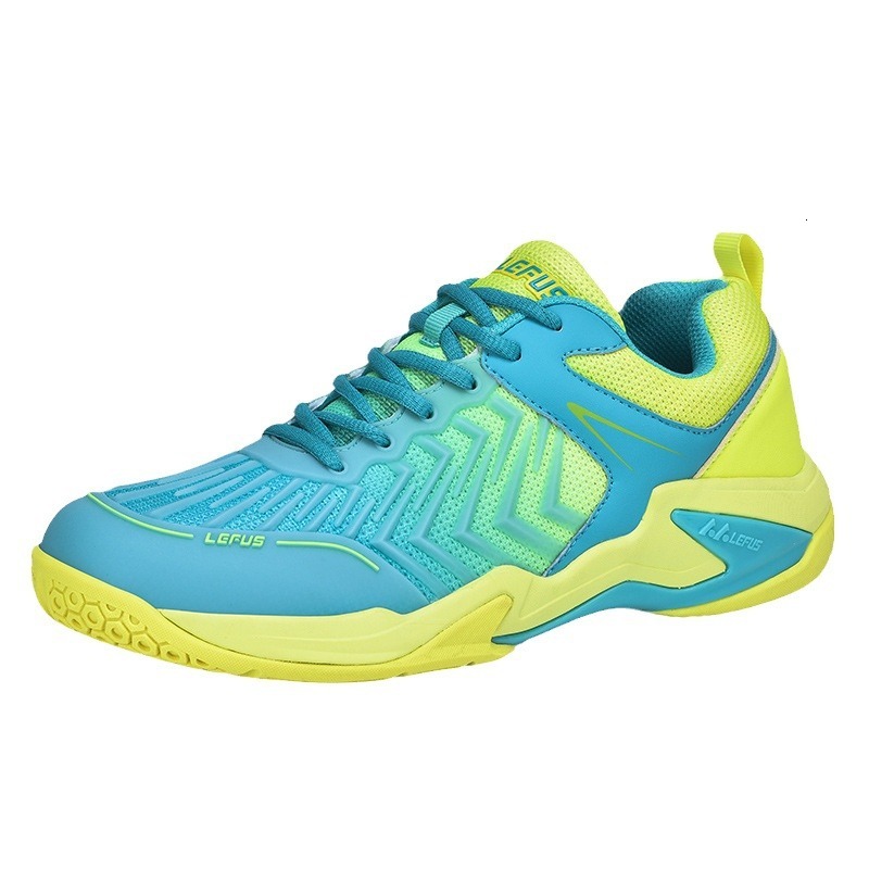 new carbon plate badminton for men women, shock-absorbing anti slip table shoes, professional competition and training tennis shoes