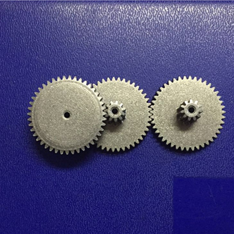 Double gear 0.6 mold 11 teeth 43 teeth inner hole 2.0 reduction gear 1 metal gear