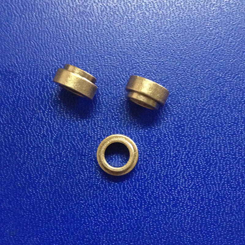 Step shaped oil bearing with inner diameter of 6 powder metallurgy process factory direct sales