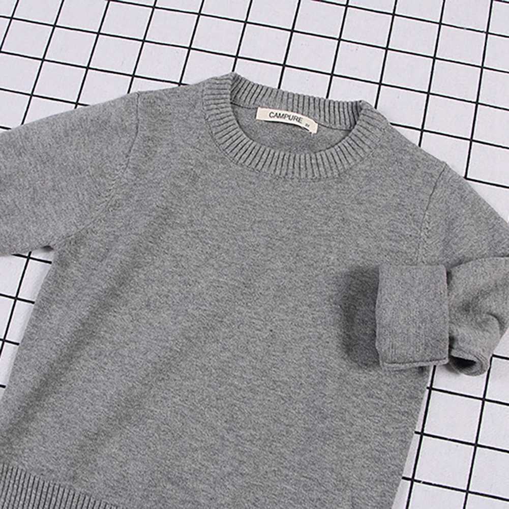 Childrens sports shirt soft cotton warm Crewneck long sleeves suitable for zipper sports shirts for boys or girls W241025