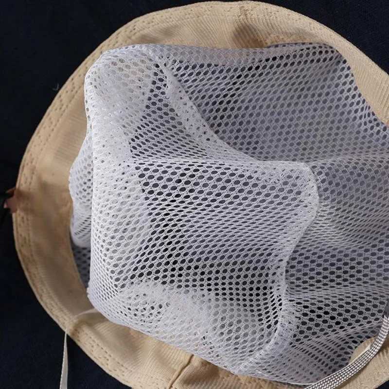 Summer Cotton Black Solid Color Simple Bob Hip Hop Bucket Hat Mens Womens Panama Beach Fishing Casual Sun Cap Fisherman CapsX241025