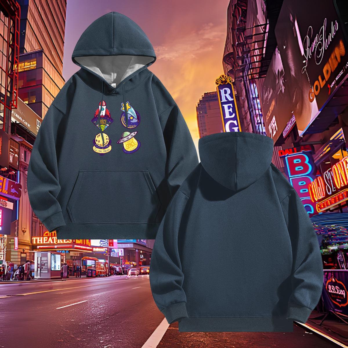 Fashion New Men Hoodie Long Sleeve Soft Free Shipping Men Clothes Hoodie Custom Cartoon Tops Hoodie Street Wear Tech Fleece