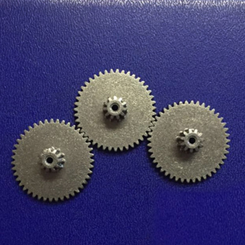 Double gear 0.6 mold 11 teeth 43 teeth inner hole 2.0 reduction gear 1 metal gear