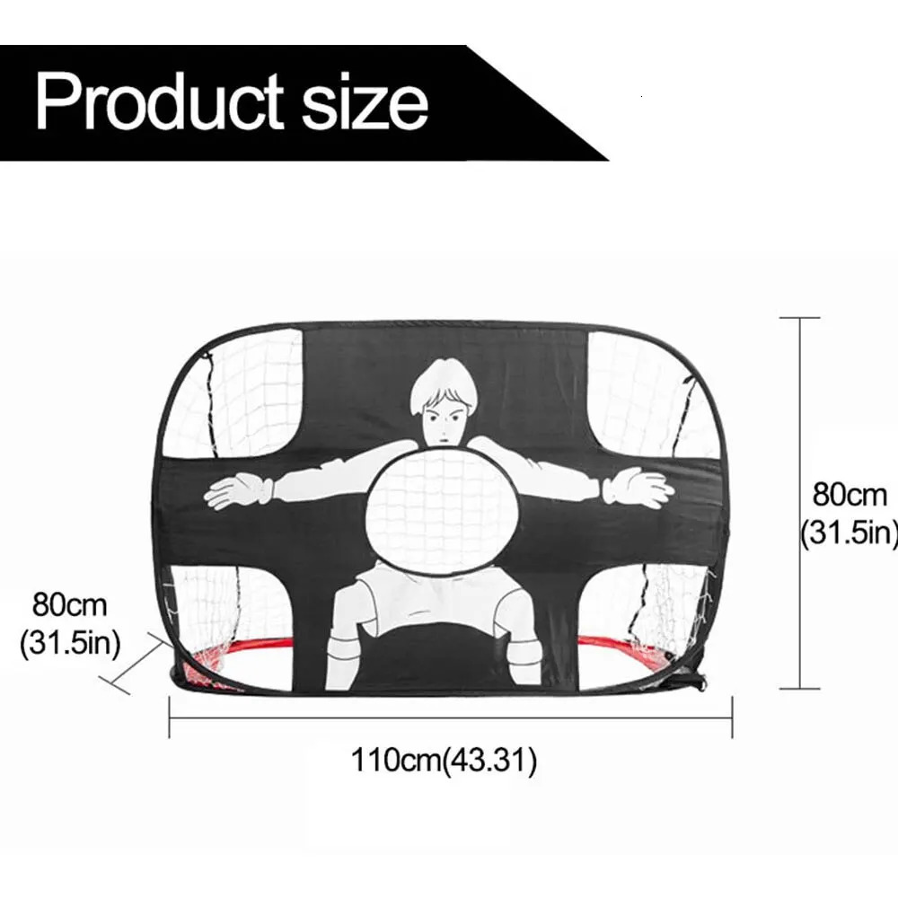 Foldable football goal nylon football goal net for children and adults used for indoor and outdoor training in the backyard of the playground 241029