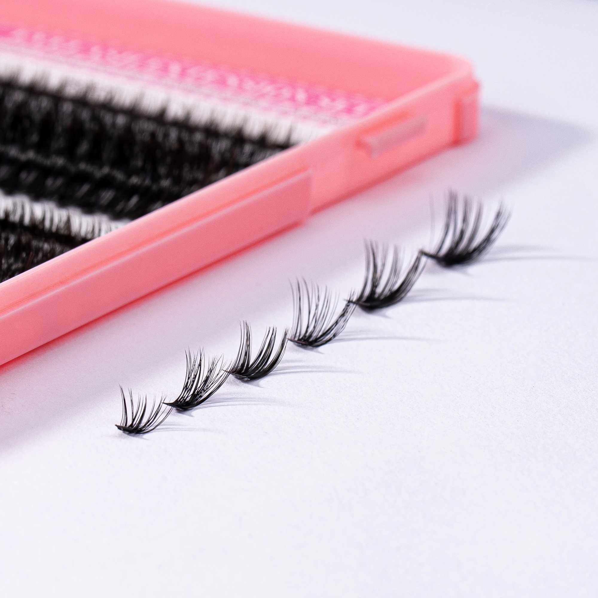DIY Multi Type Mixed Wispy Artificial Mink Eyelash Fluffy and Natural Eye Makeup ToolW241024